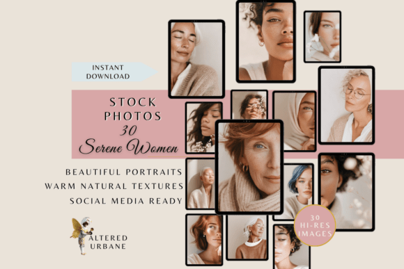 Download 30 Serene Women Stock Photos - Stock photo Collection